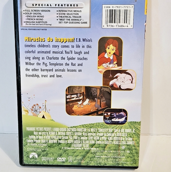 Charlotte's Webb (Full Screen Edition) DVD - Picture 2 of 5